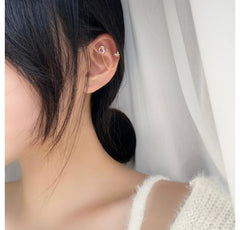 Crown Heart Two Ring ピアッシング Piercing bling moon