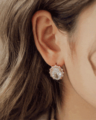 Cubic Brooch ピアス Earrings soo&soo