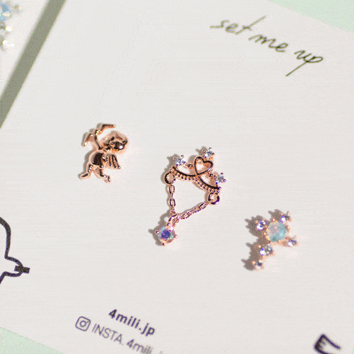 Cupid Love ピアッシング SET Piercing SET ME UP♡
