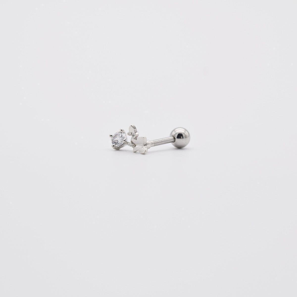 ダブル バタフライ ドロップ ピアッシング Piercing 10000won