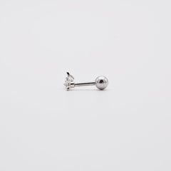 ダブル バタフライ ドロップ ピアッシング Piercing 10000won
