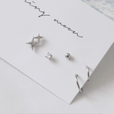 Daily Twinkle ピアッシング(5 set) Piercing bling moon