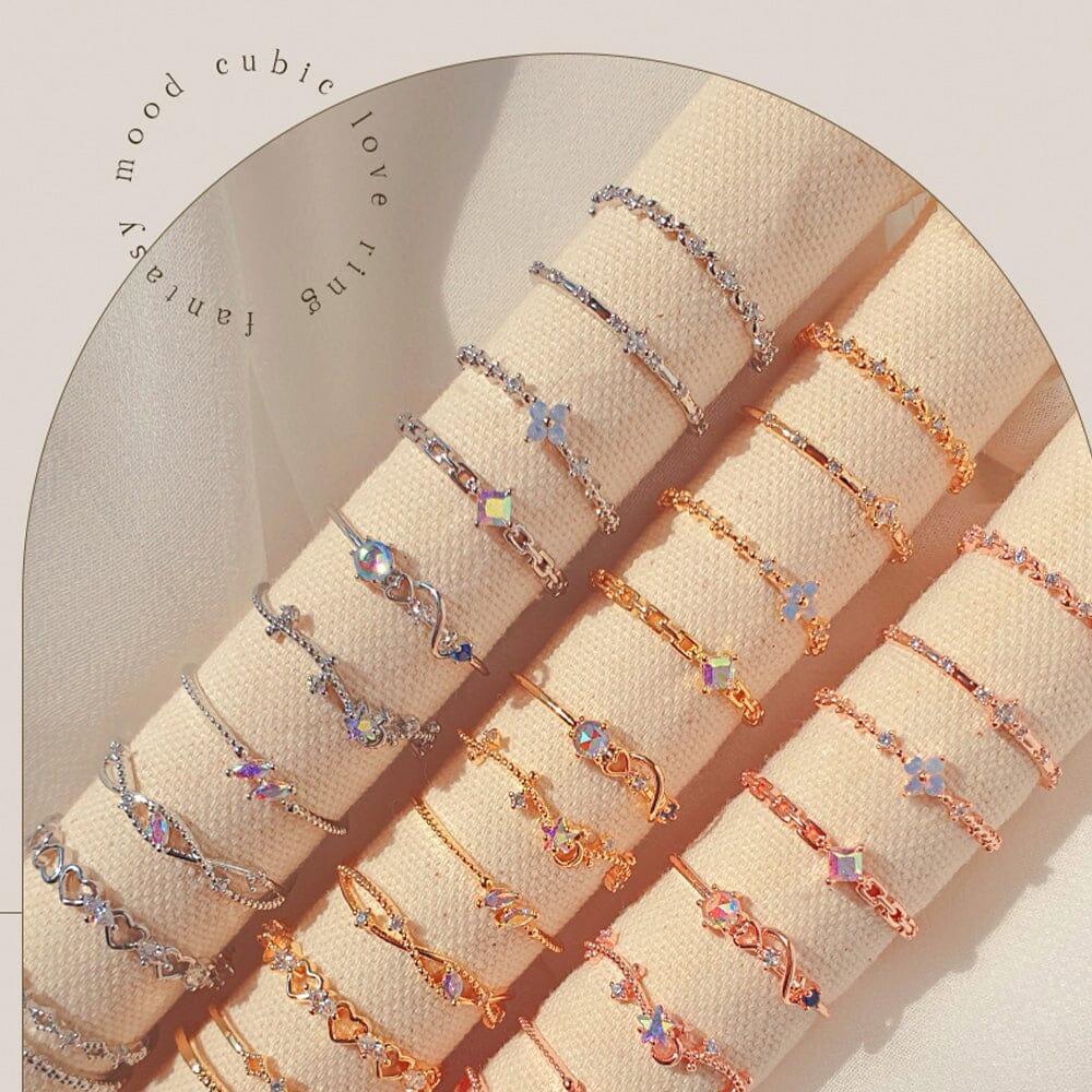 デイリー ポイント リング コレクション ring SET ME UP♡