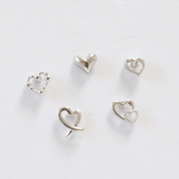 デイリーハートピアッシング Piercing bling moon