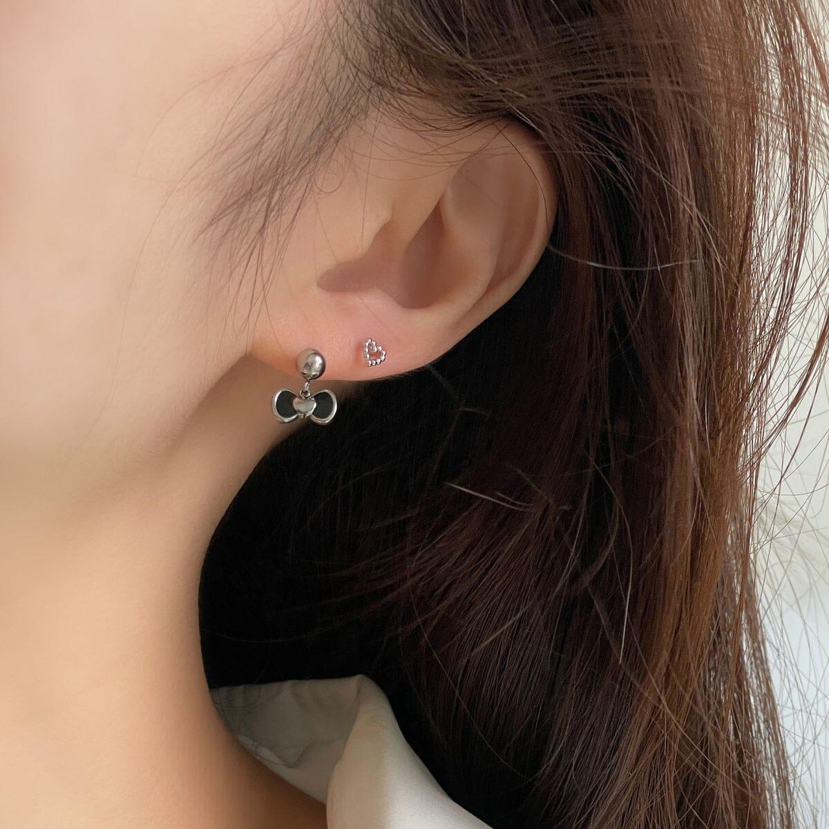 ドットライン ミニハート ピアッシング Piercing 10000won