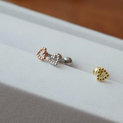 ドットライン ミニハート ピアッシング Piercing 10000won