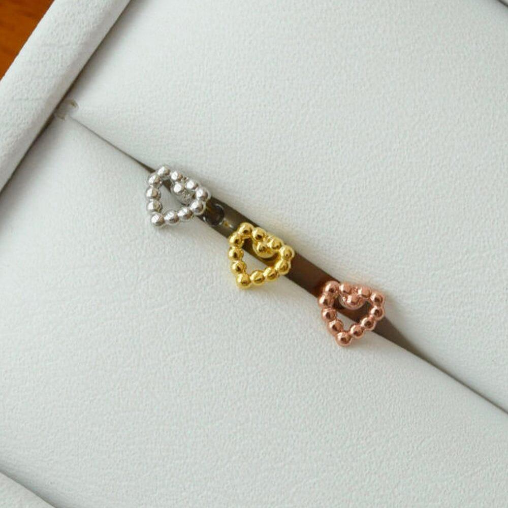 ドットライン ミニハート ピアッシング Piercing 10000won