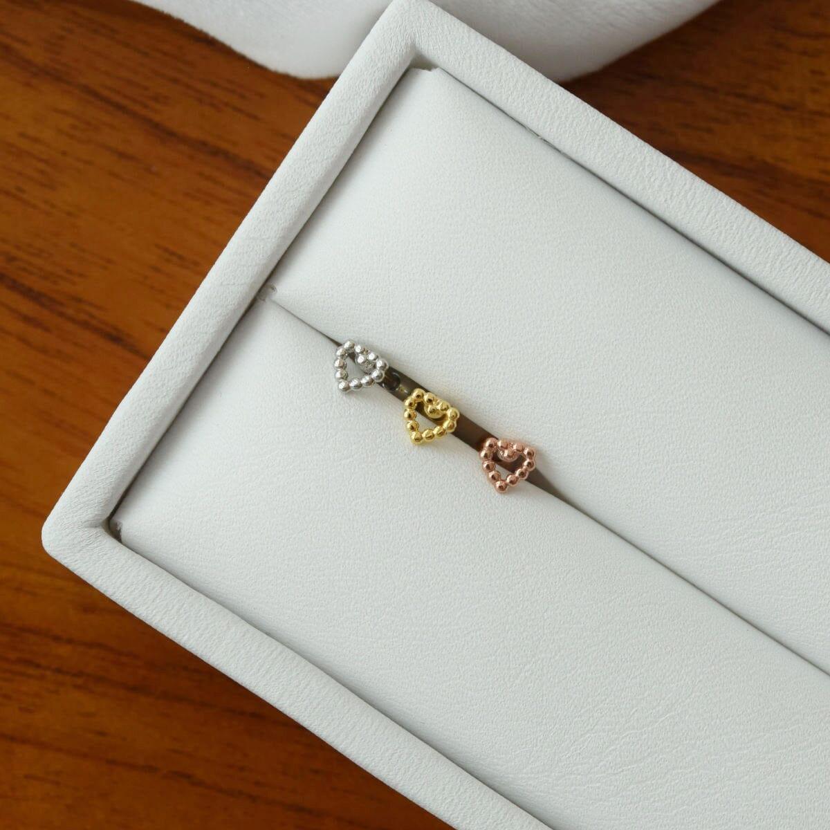 ドットライン ミニハート ピアッシング Piercing 10000won