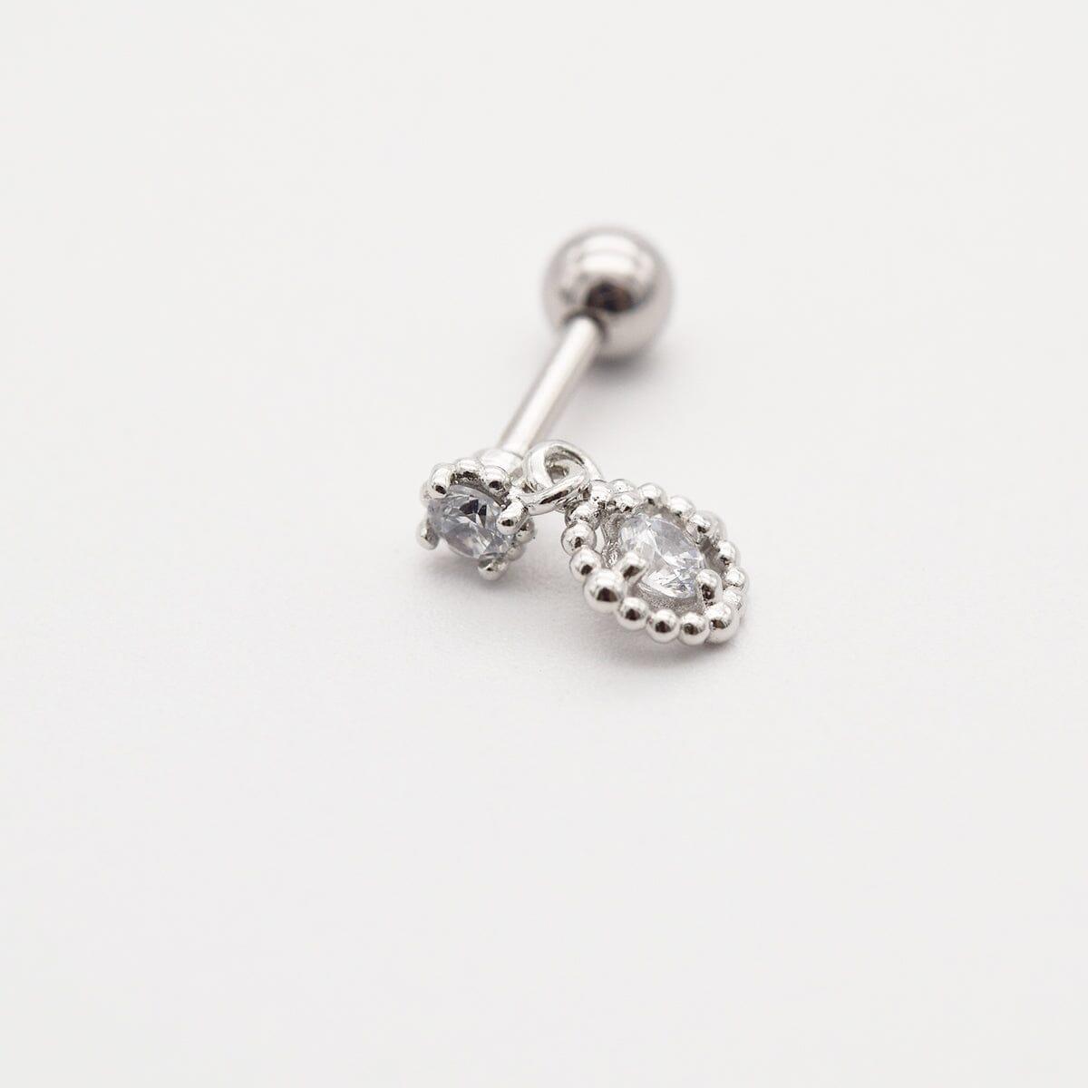 ドットラインキュービック ピアッシング Piercing 10000won