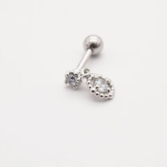 ドットラインキュービック ピアッシング Piercing 10000won