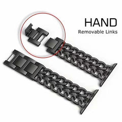 DoubleRowデニムチェーンストラップ Apple watch apple watch バンド givgiv