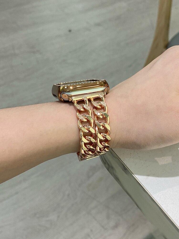 DoubleRowデニムチェーンストラップ Apple watch apple watch バンド givgiv