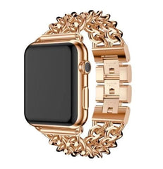 DoubleRowデニムチェーンストラップ Apple watch apple watch バンド givgiv 38mm/40mm Rose gold