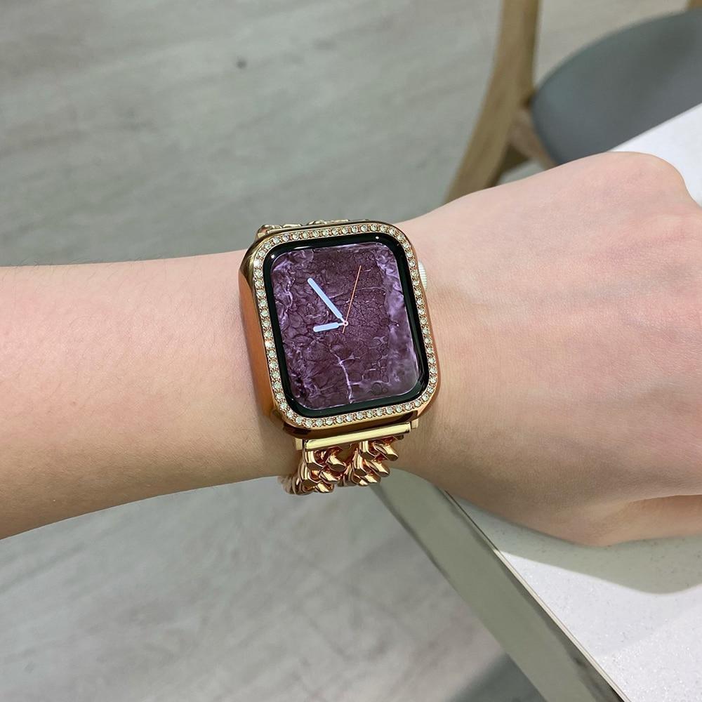 DoubleRowデニムチェーンストラップ Apple watch apple watch バンド givgiv
