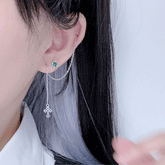 エディス サージカル ロング チェーン クロス 十字架・ピアッシング Piercing from lizzy