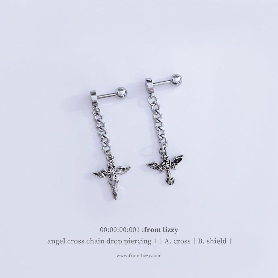 エンジェルクロスチェーンドロップピアッシング Piercing from lizzy