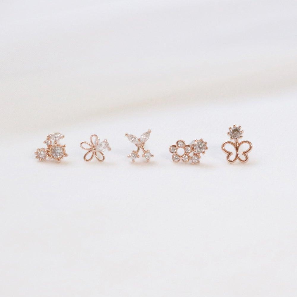 Flower Garden (ピアス/ピアッシング) Piercing bling moon