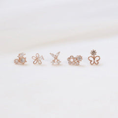 Flower Garden (ピアス/ピアッシング) Piercing bling moon