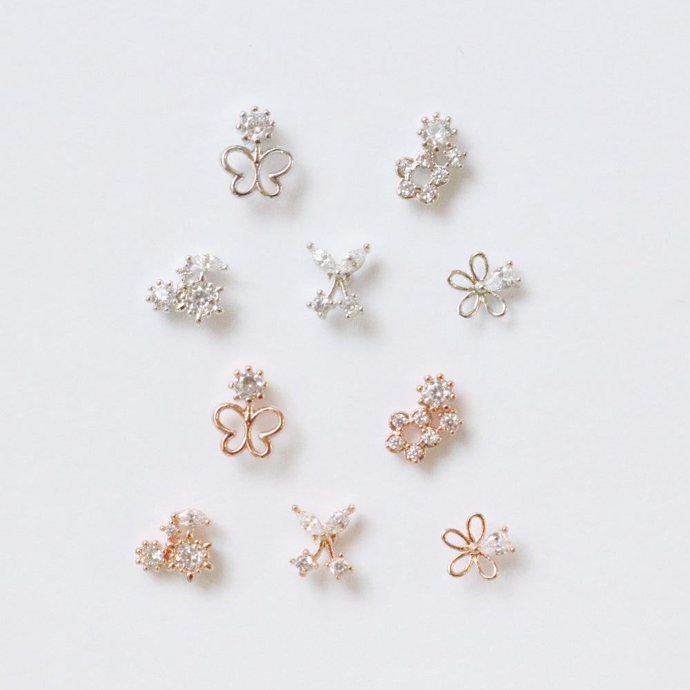 Flower Garden (ピアス/ピアッシング) Piercing bling moon