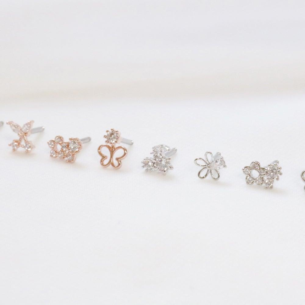 Flower Garden (ピアス/ピアッシング) Piercing bling moon