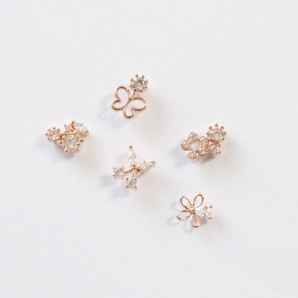 Flower Garden (ピアス/ピアッシング) Piercing bling moon