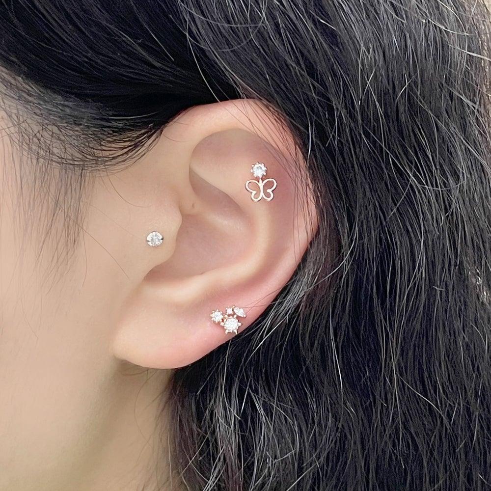 Flower Garden (ピアス/ピアッシング) Piercing bling moon