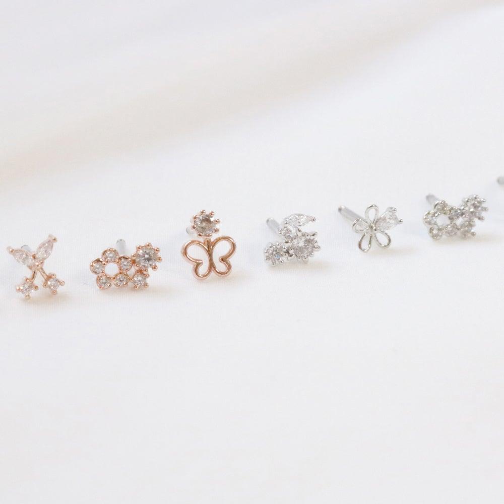 Flower Garden (ピアス/ピアッシング) Piercing bling moon