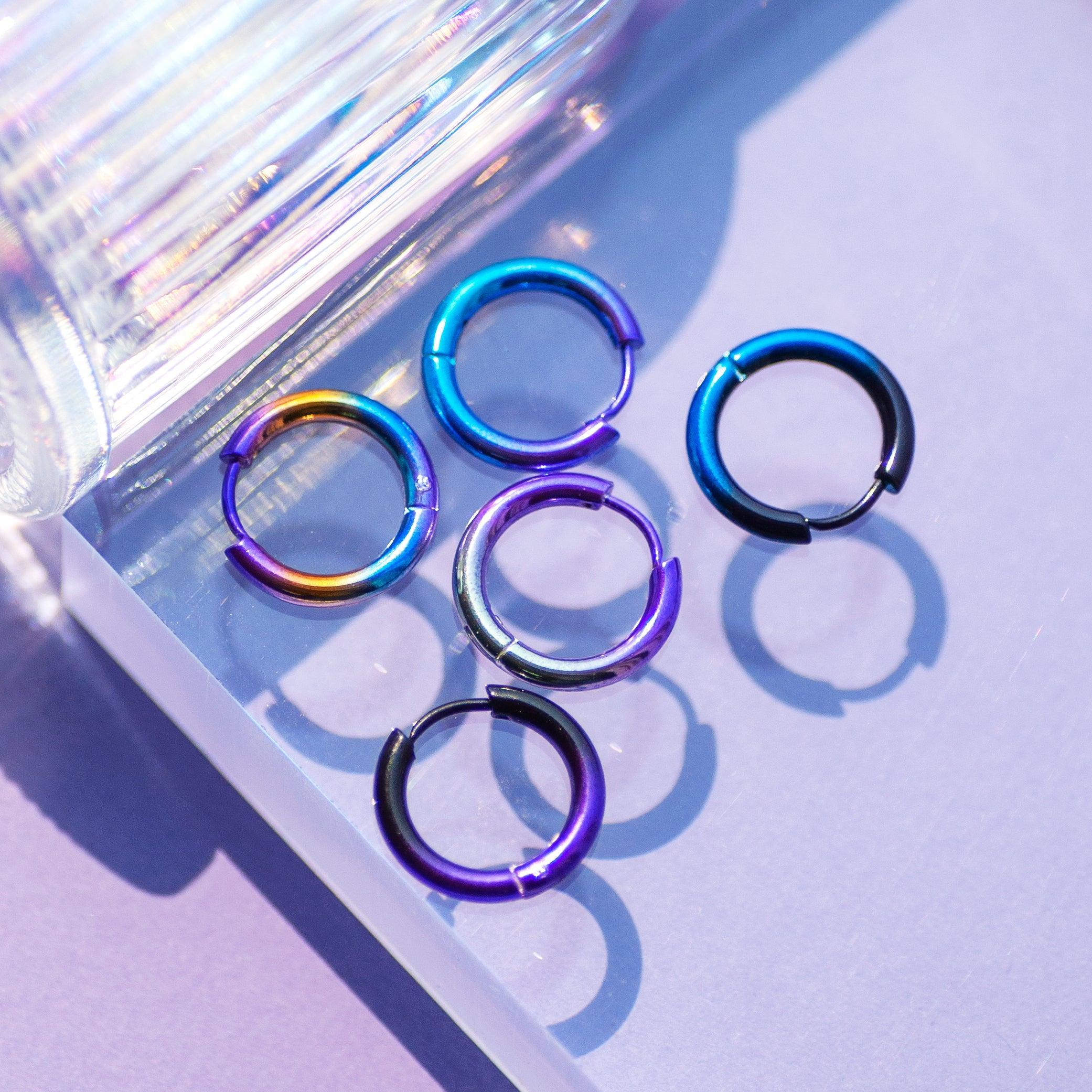 グラデーションリングピアス Piercing SET ME UP♡