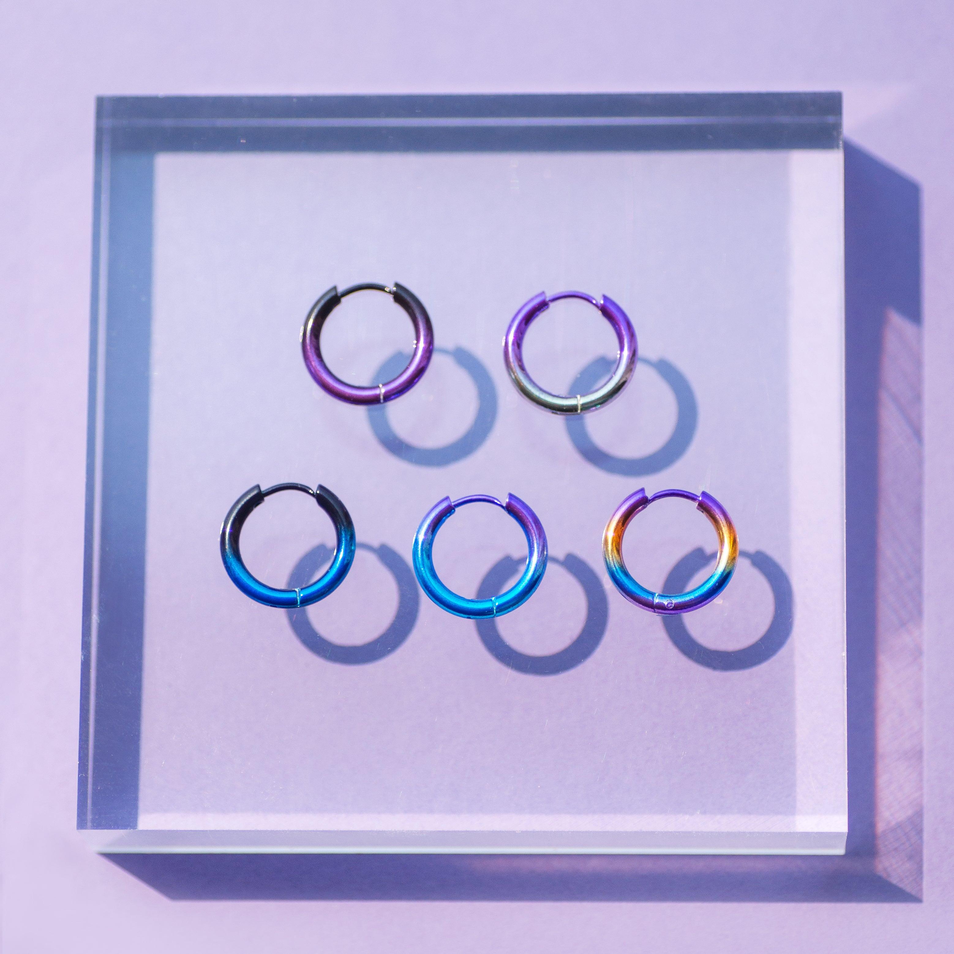 グラデーションリングピアス Piercing SET ME UP♡