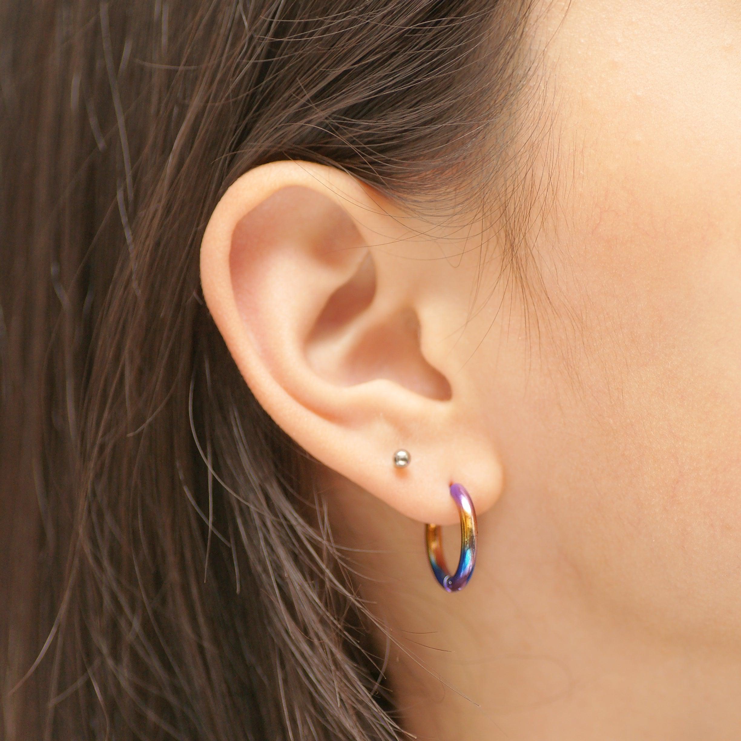 グラデーションリングピアス Piercing SET ME UP♡