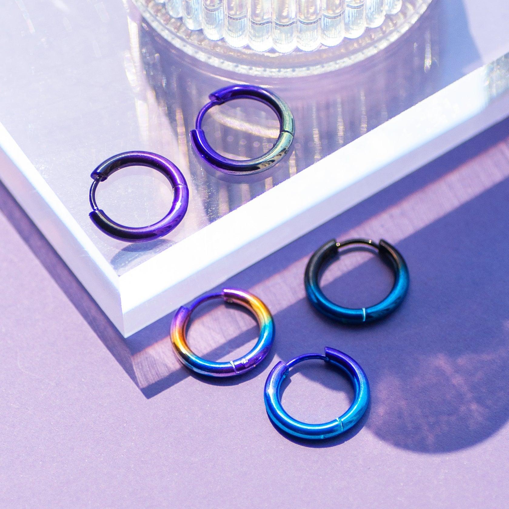 グラデーションリングピアス Piercing SET ME UP♡