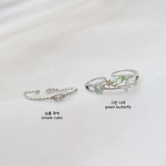 グリーンガーデンリング ring bling moon
