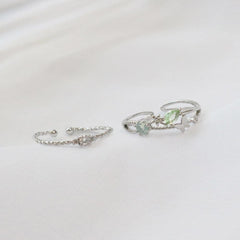 グリーンガーデンリング ring bling moon