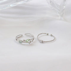 グリーンガーデンリング ring bling moon