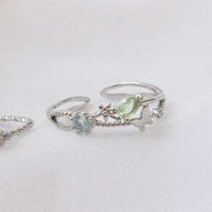 グリーンガーデンリング ring bling moon