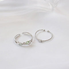 グリーンガーデンリング ring bling moon