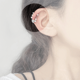 ハート真珠チェーンピアッシング Piercing bling moon