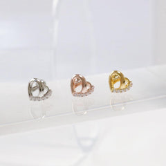 Heart Pretzel (ピアス/ピアッシング) Piercing bling moon