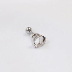 Heart Pretzel (ピアス/ピアッシング) Piercing bling moon