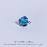ホリックブルーハートピアッシング Piercing from lizzy