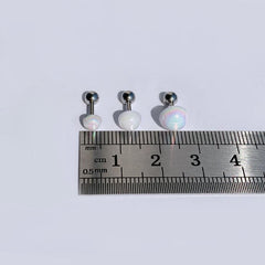 ホワイトオーロララウンドサークル ピアッシング Piercing from lizzy