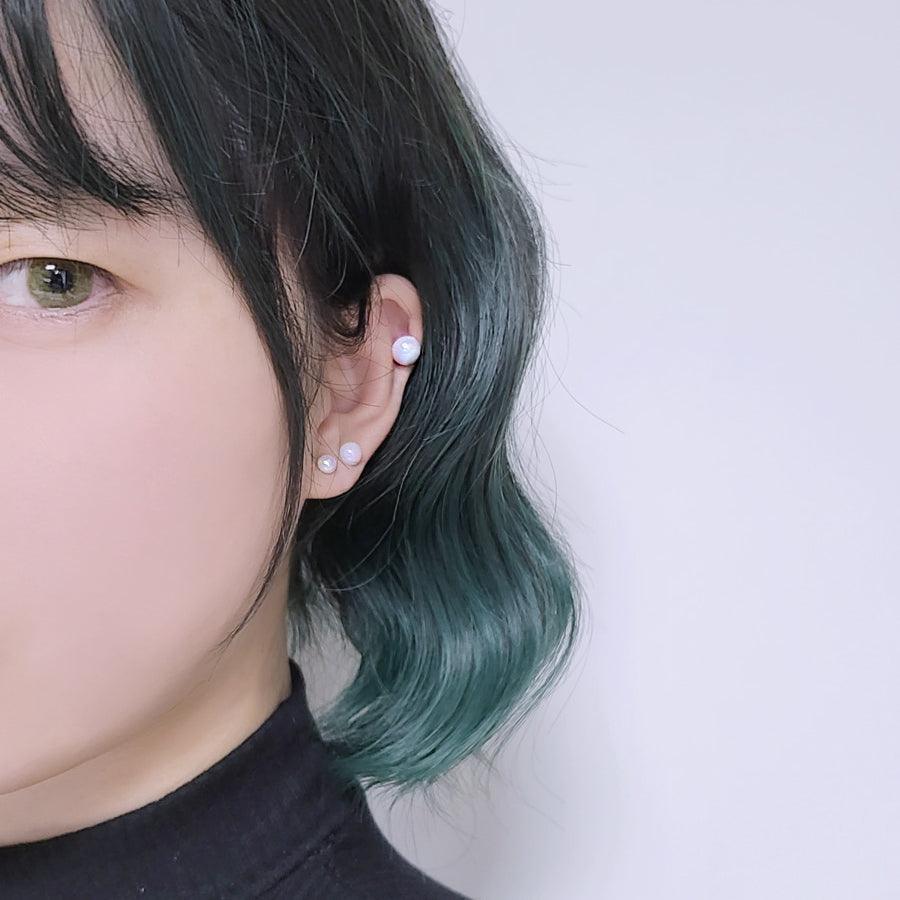 ホワイトオーロララウンドサークル ピアッシング Piercing from lizzy