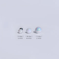 ホワイトオーロララウンドサークル ピアッシング Piercing from lizzy