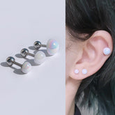 ホワイトオーロララウンドサークル ピアッシング Piercing from lizzy