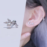 フェアリーリーフフラワー パール ピアッシング Piercing from lizzy