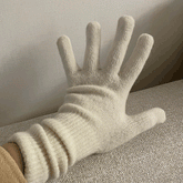 ふんわり ウール ニット ロング手袋 グローブ etc 10000won
