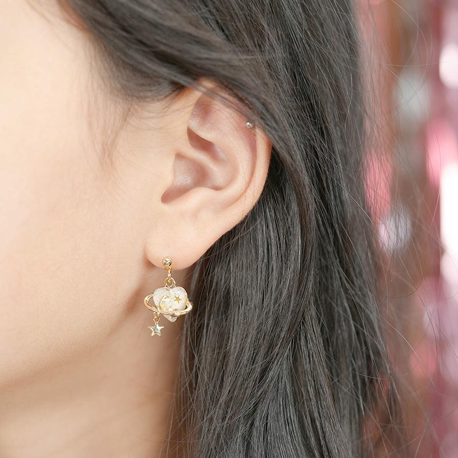 惑星ロマンティックピアス (7type) Earrings SET ME UP♡