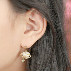 惑星ロマンティックピアス (7type) Earrings SET ME UP♡
