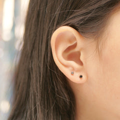 【即納】サージカルスチールシンプルピアス Earrings SET ME UP♡