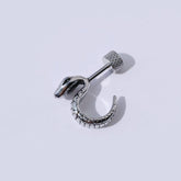 カーブスネークヘビ・ピアッシング Piercing from lizzy